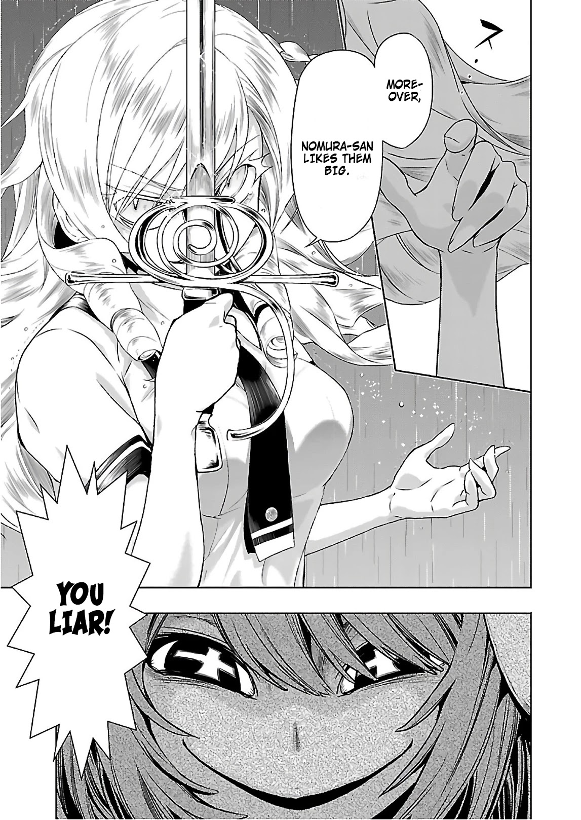 Busou Shoujo Machiavellianism Chapter 44 page 20 - Chapter 44: In His Room, and In "His Shirt".