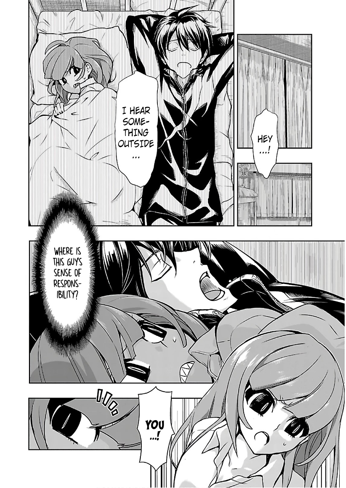 Busou Shoujo Machiavellianism Chapter 44 page 23 - Chapter 44: In His Room, and In "His Shirt".