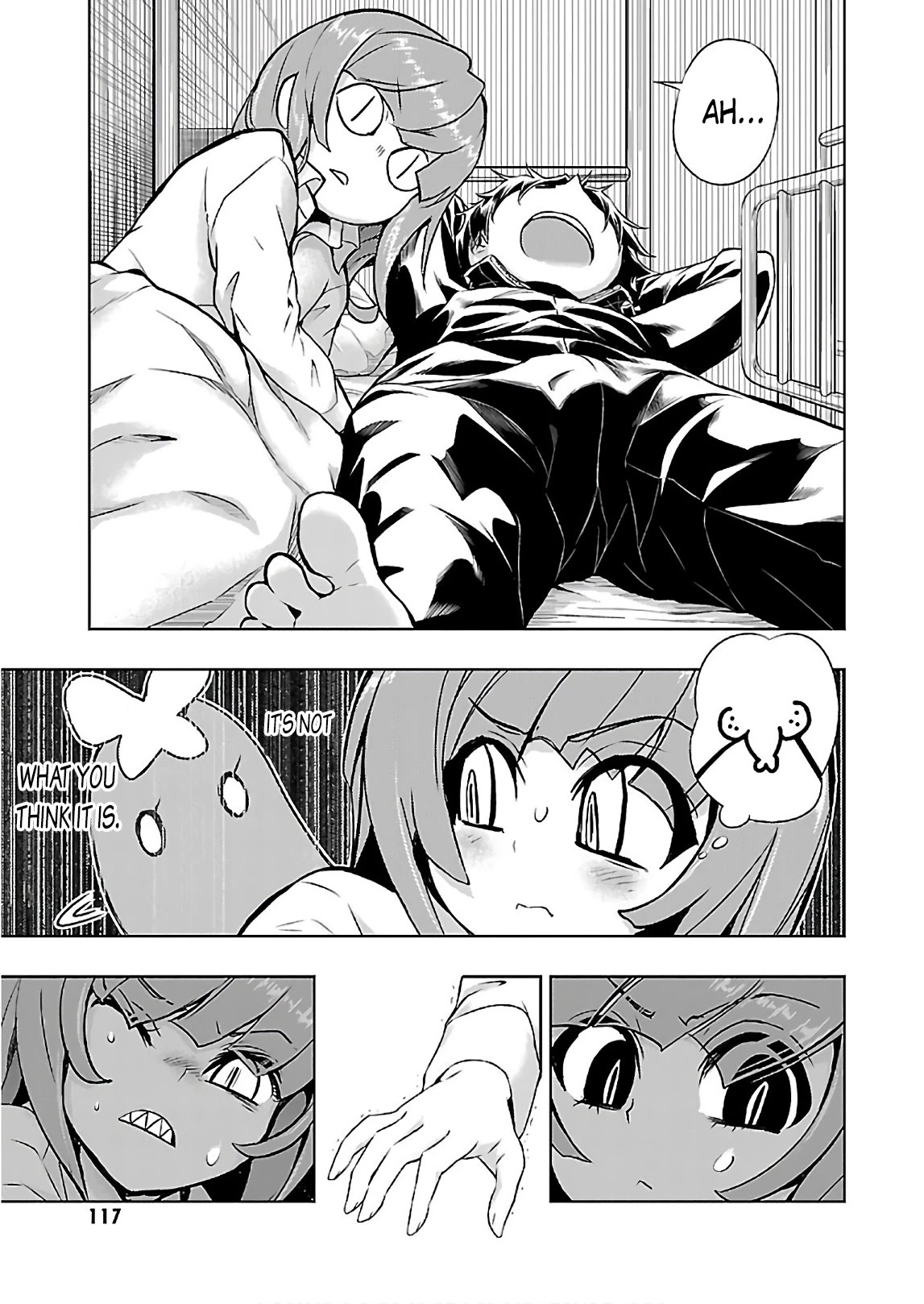 Busou Shoujo Machiavellianism Chapter 44 page 24 - Chapter 44: In His Room, and In "His Shirt".
