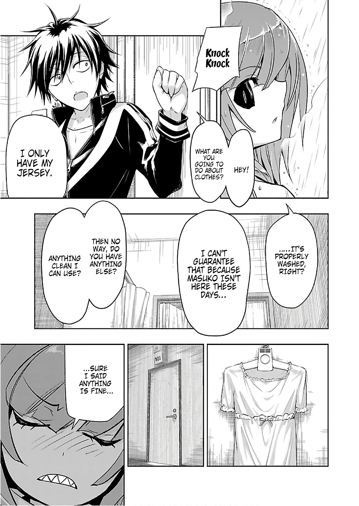Busou Shoujo Machiavellianism Chapter 44 page 6 - Chapter 44: In His Room, and In "His Shirt".