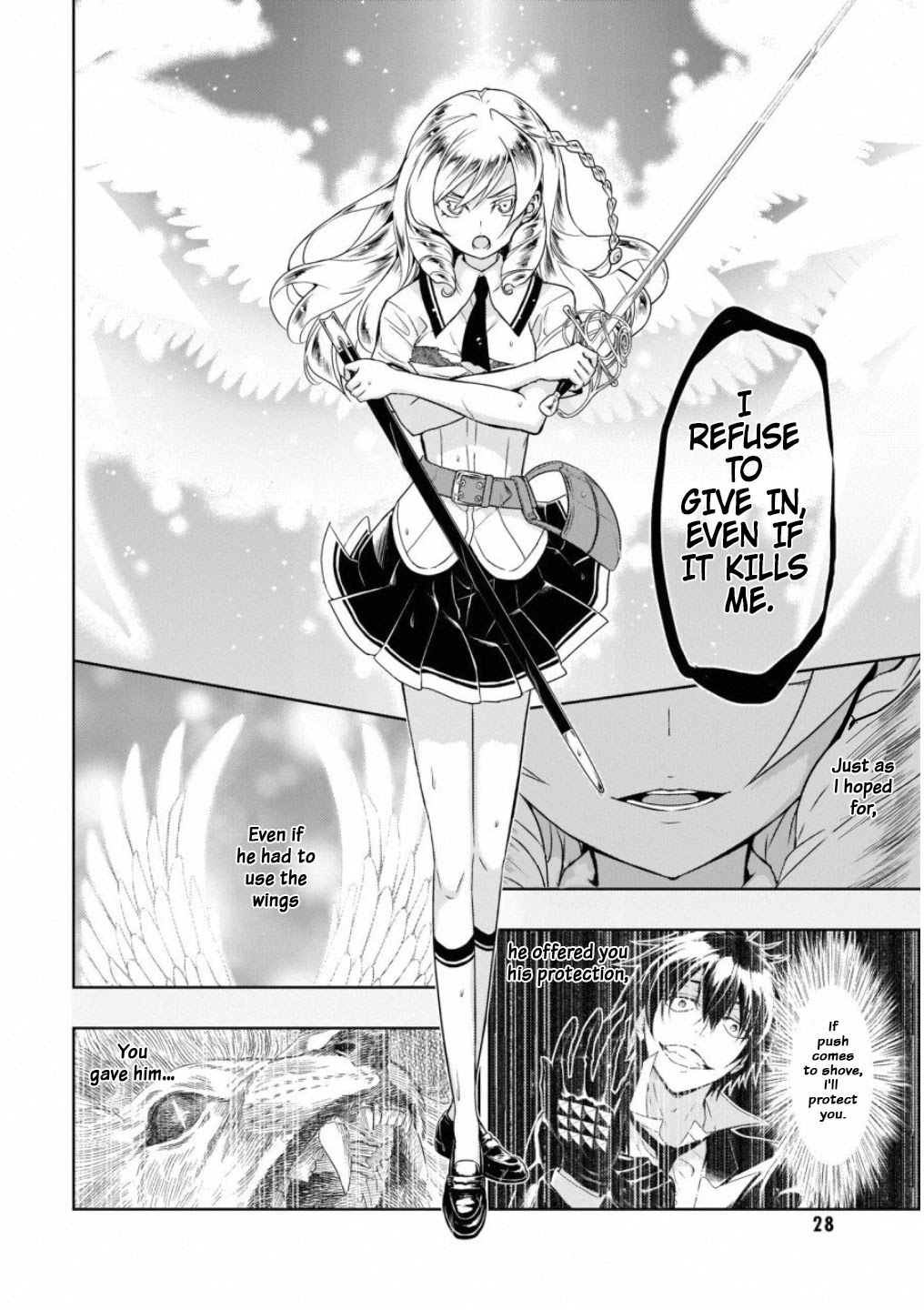 Busou Shoujo Machiavellianism Chapter 47 page 13 - Chapter 47: I've Touched an "Angel"!