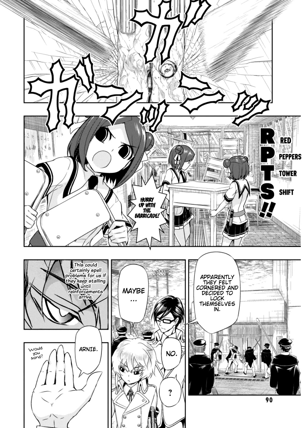 Busou Shoujo Machiavellianism Chapter 50 page 9 - Chapter 50: Don't Stop Us Now