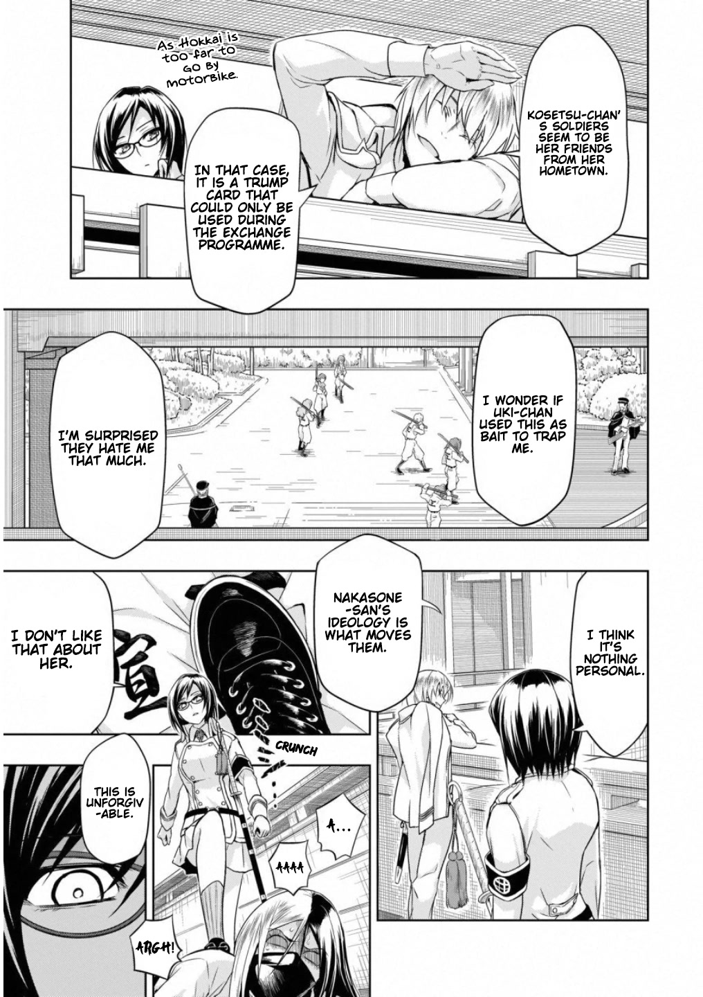 Busou Shoujo Machiavellianism Chapter 51 page 11 - Chapter 51: War at School