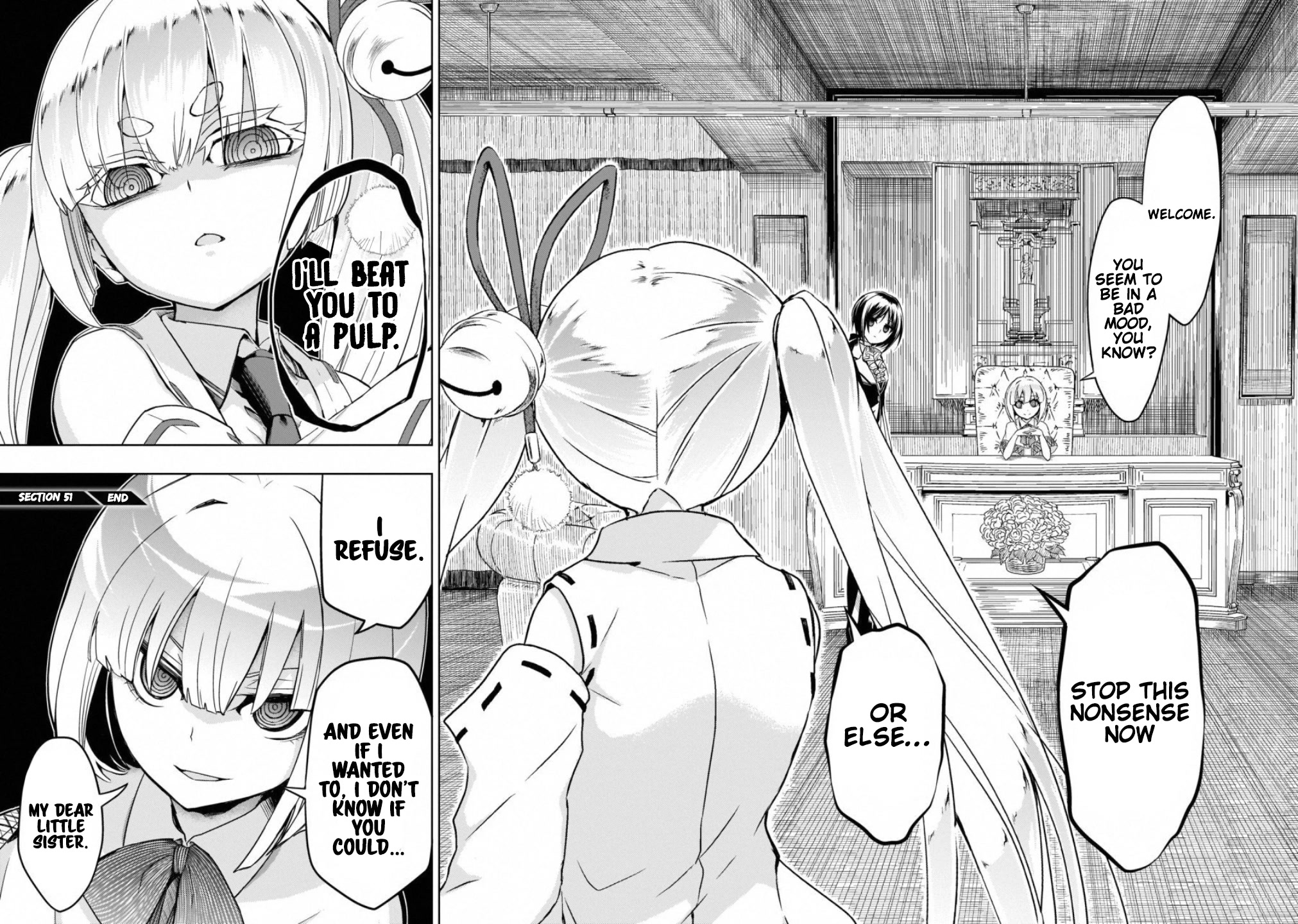 Busou Shoujo Machiavellianism Chapter 51 page 24 - Chapter 51: War at School