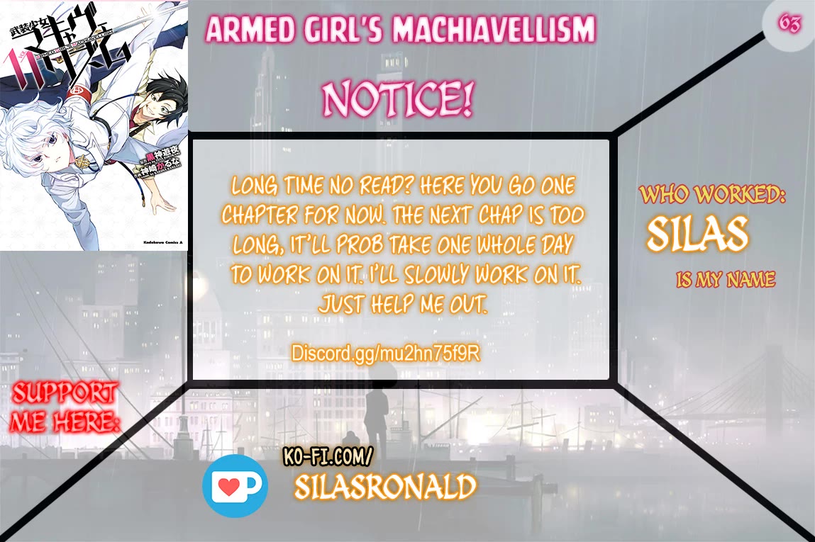 Busou Shoujo Machiavellianism Chapter 63 page 1 - Chapter 63