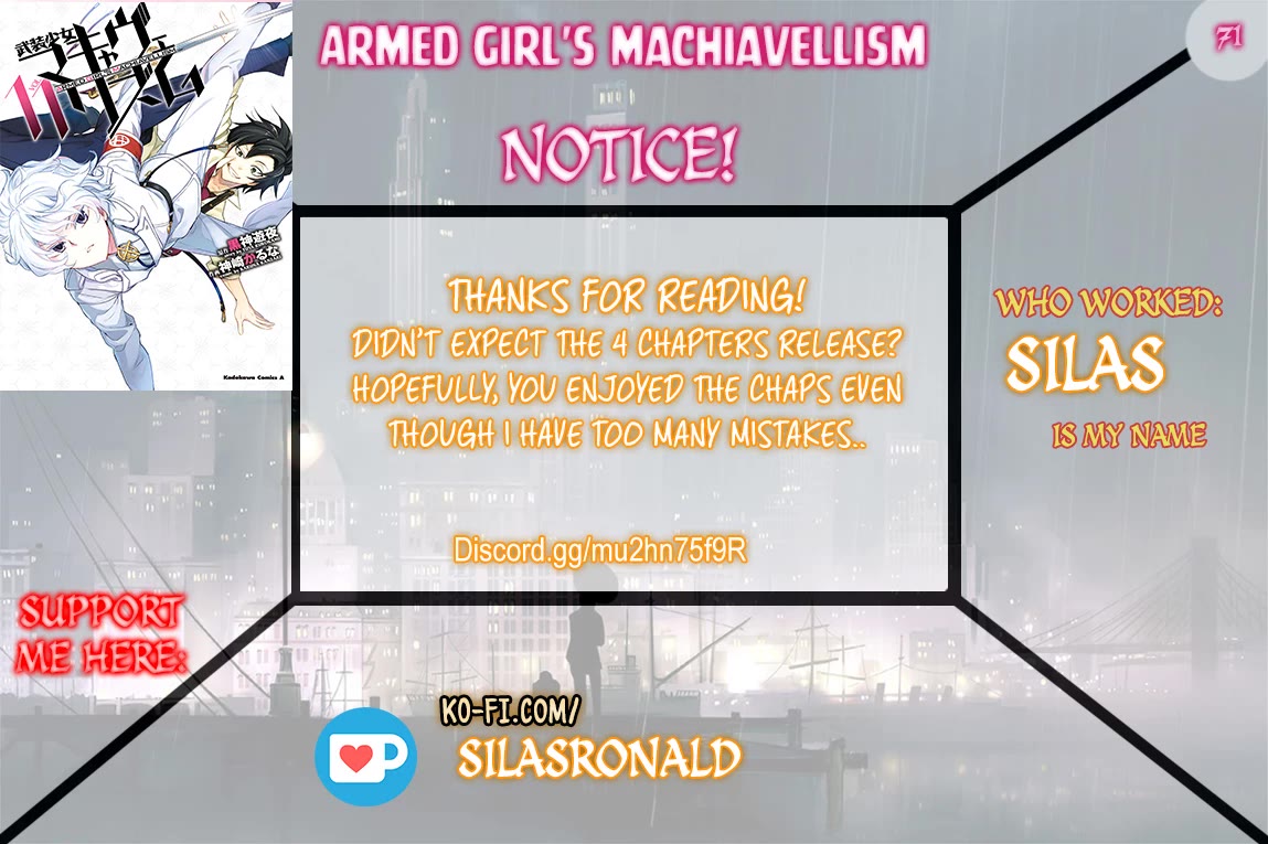 Busou Shoujo Machiavellianism Chapter 71 page 1 - Chapter 71