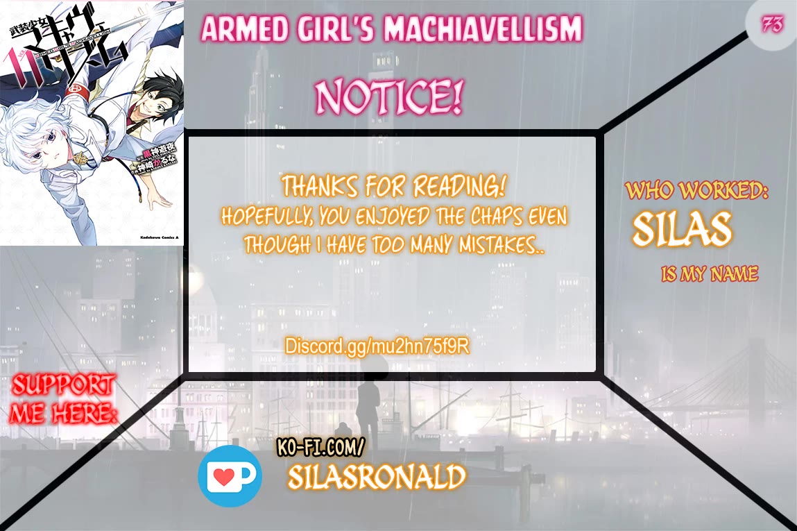 Busou Shoujo Machiavellianism Chapter 73 page 1 - Chapter 73