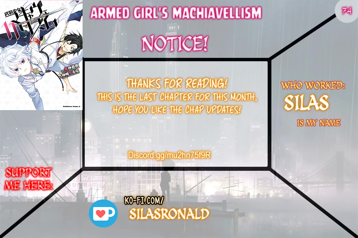 Busou Shoujo Machiavellianism Chapter 74 page 1 - Chapter 74