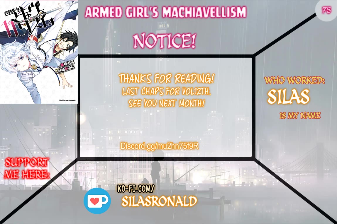 Busou Shoujo Machiavellianism Chapter 75 page 1 - Chapter 75