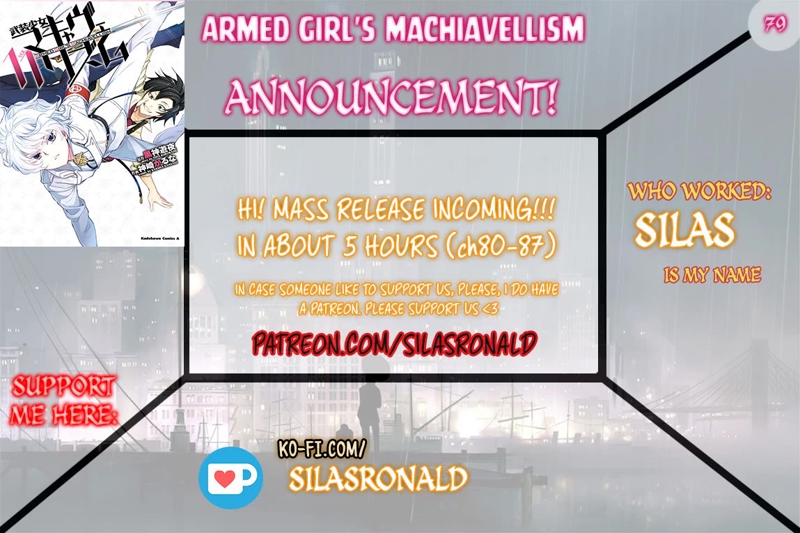 Busou Shoujo Machiavellianism Chapter 79 page 1 - Chapter 79