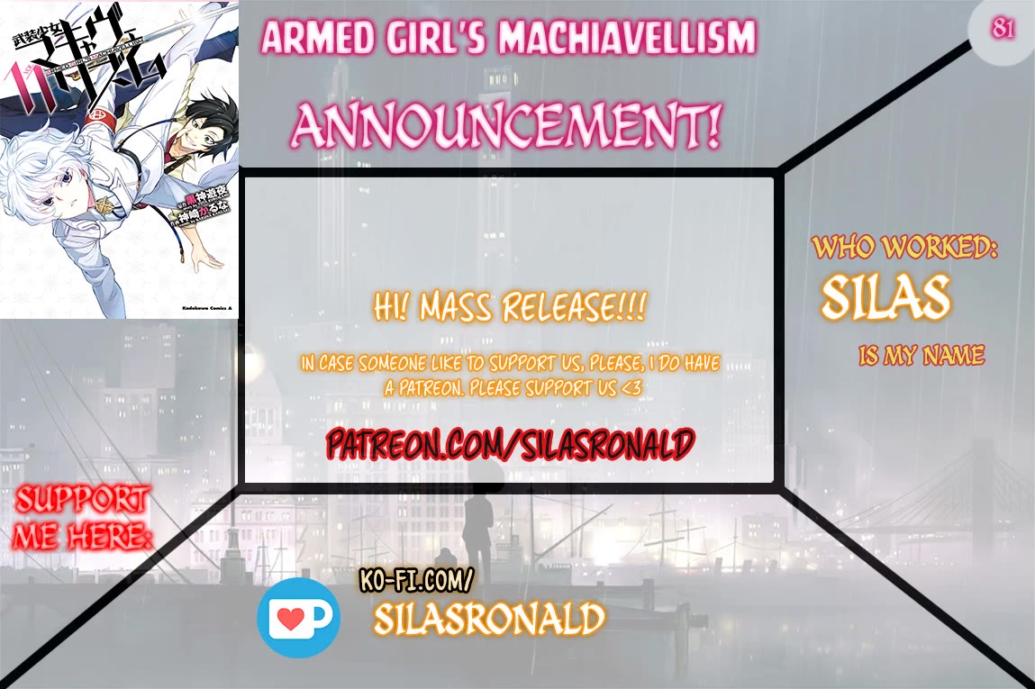 Busou Shoujo Machiavellianism Chapter 81 page 1 - Chapter 81