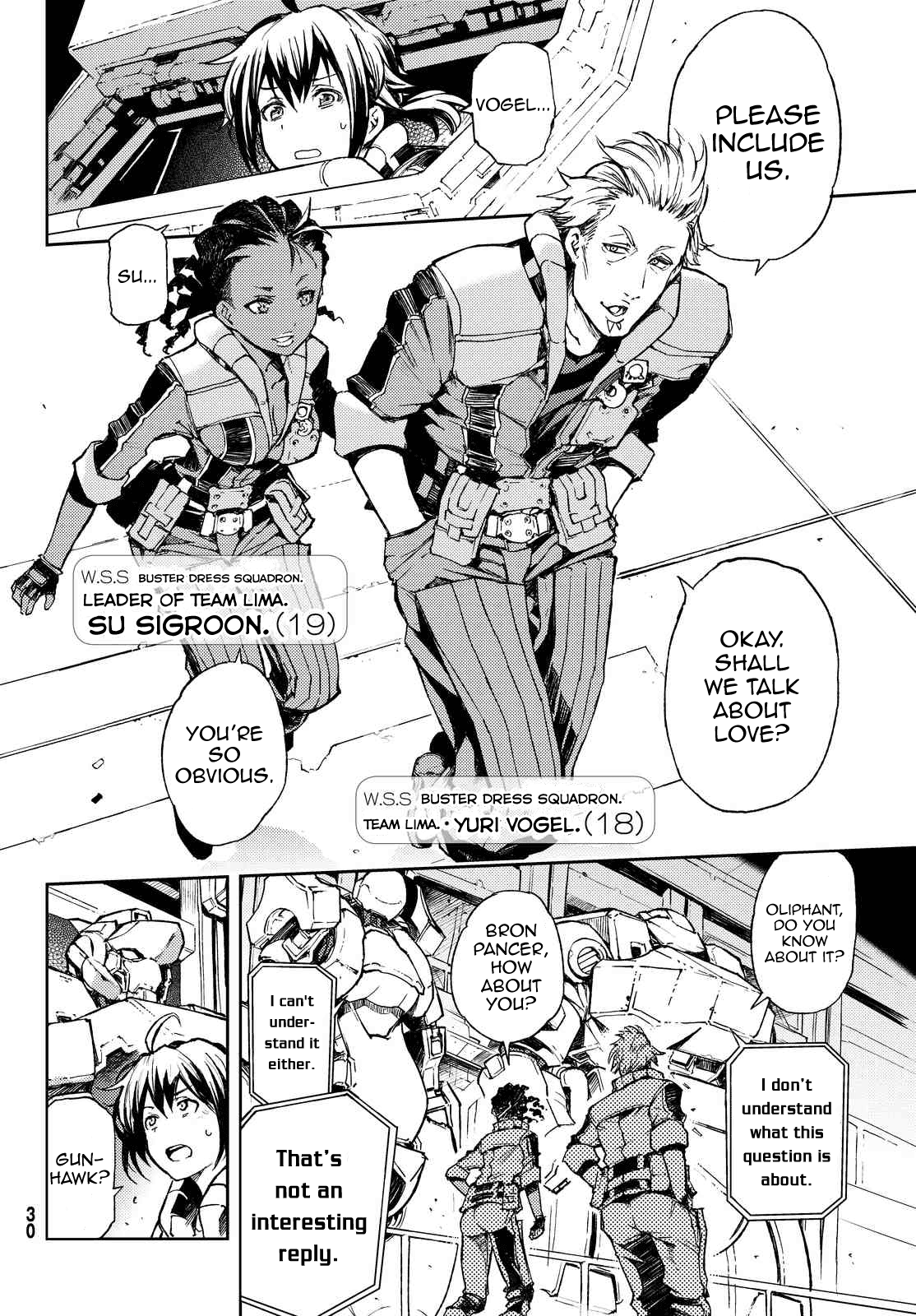 Buster Dress Chapter 1 page 10 - Chapter 1: Second-Earth. Dropping.