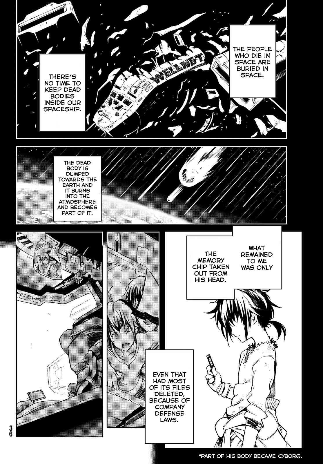 Buster Dress Chapter 1 page 15 - Chapter 1: Second-Earth. Dropping.
