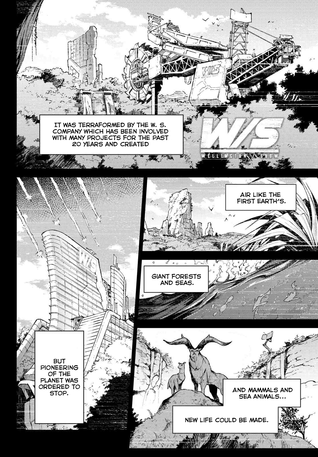 Buster Dress Chapter 1 page 17 - Chapter 1: Second-Earth. Dropping.