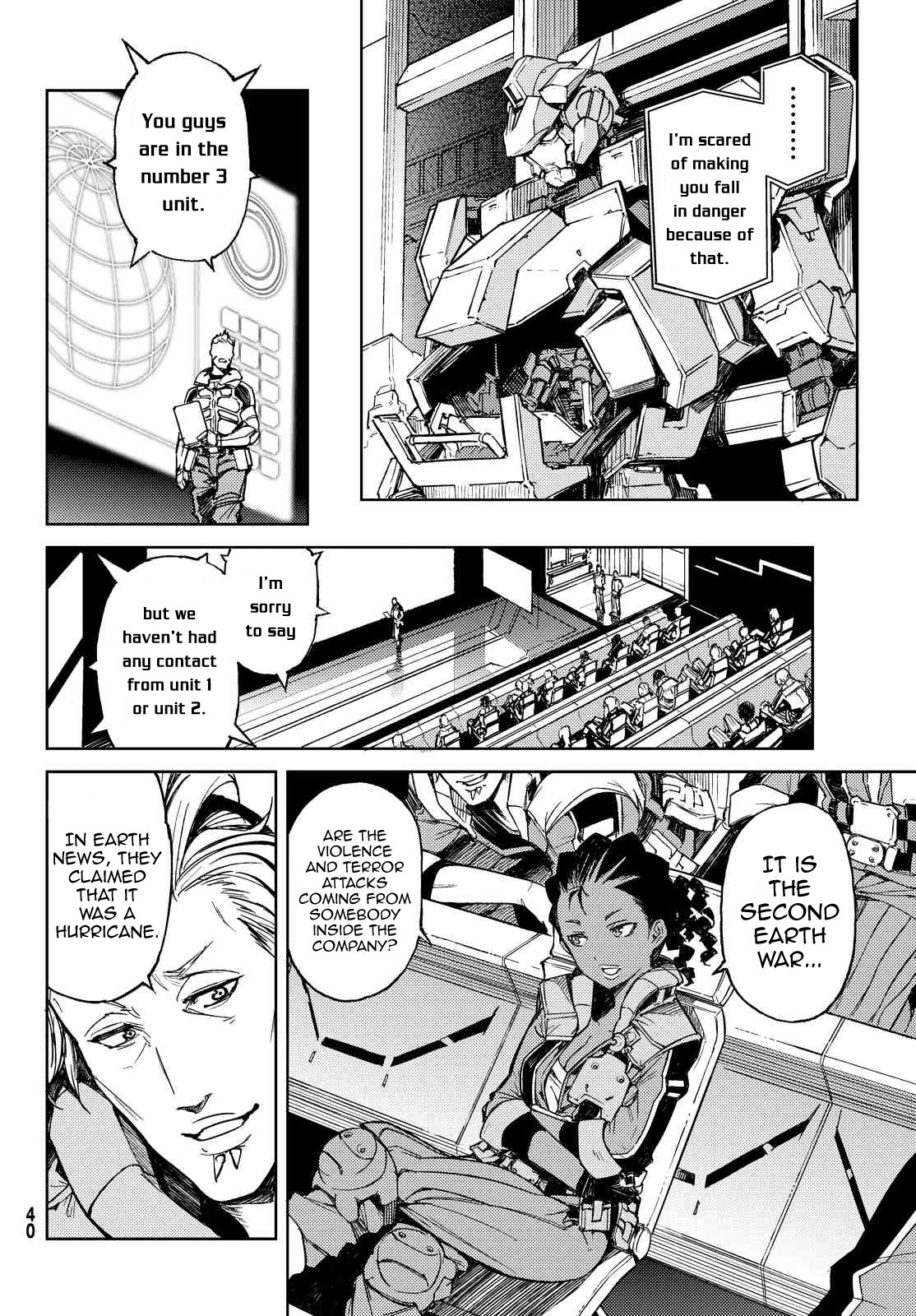 Buster Dress Chapter 1 page 19 - Chapter 1: Second-Earth. Dropping.