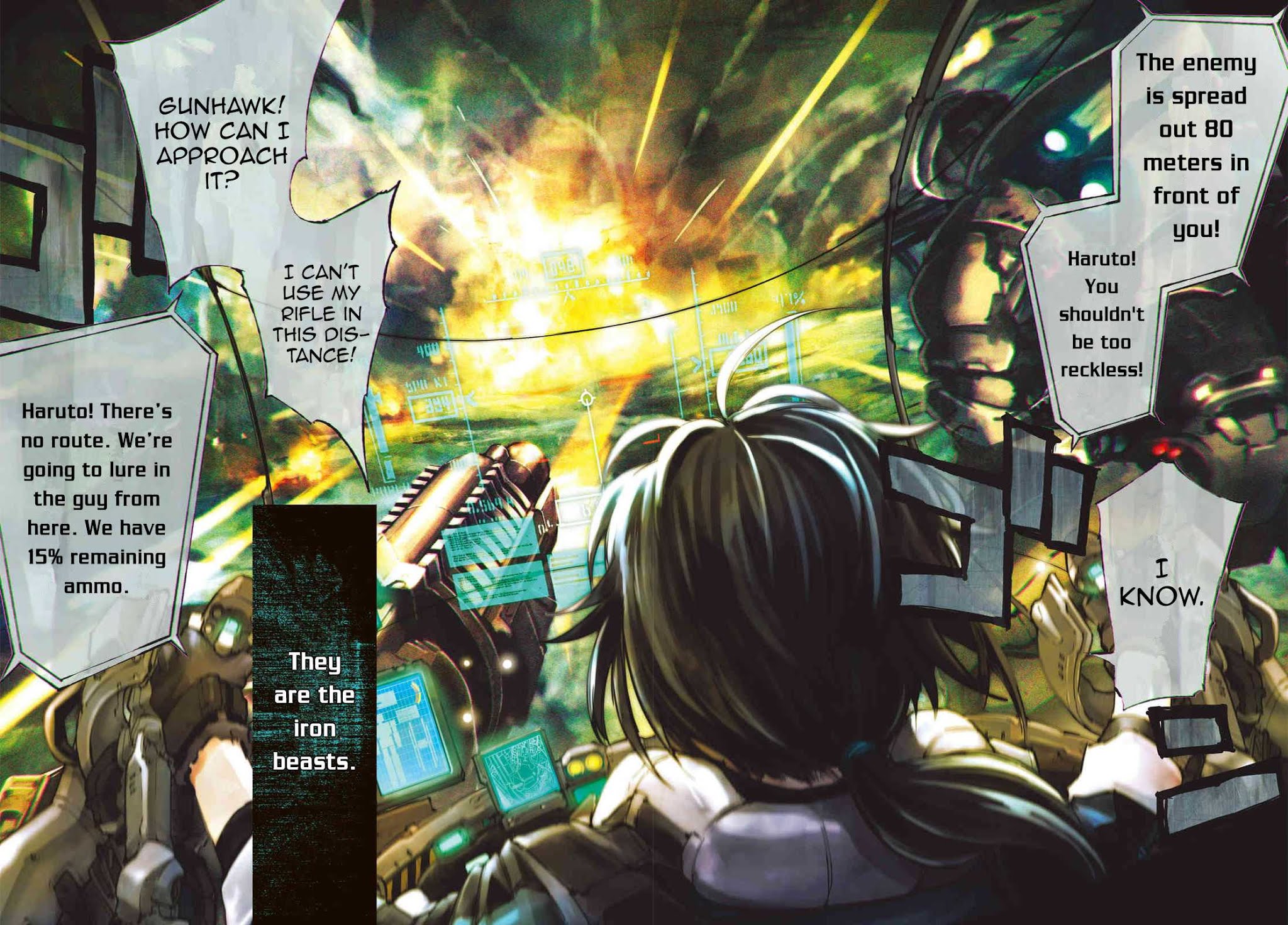 Buster Dress Chapter 1 page 2 - Chapter 1: Second-Earth. Dropping.