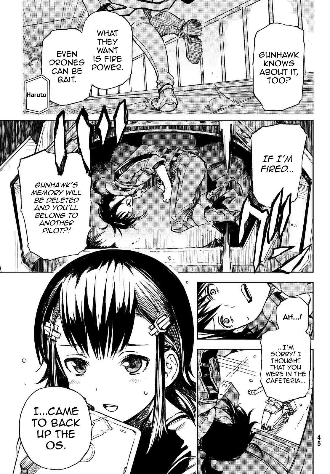 Buster Dress Chapter 1 page 24 - Chapter 1: Second-Earth. Dropping.