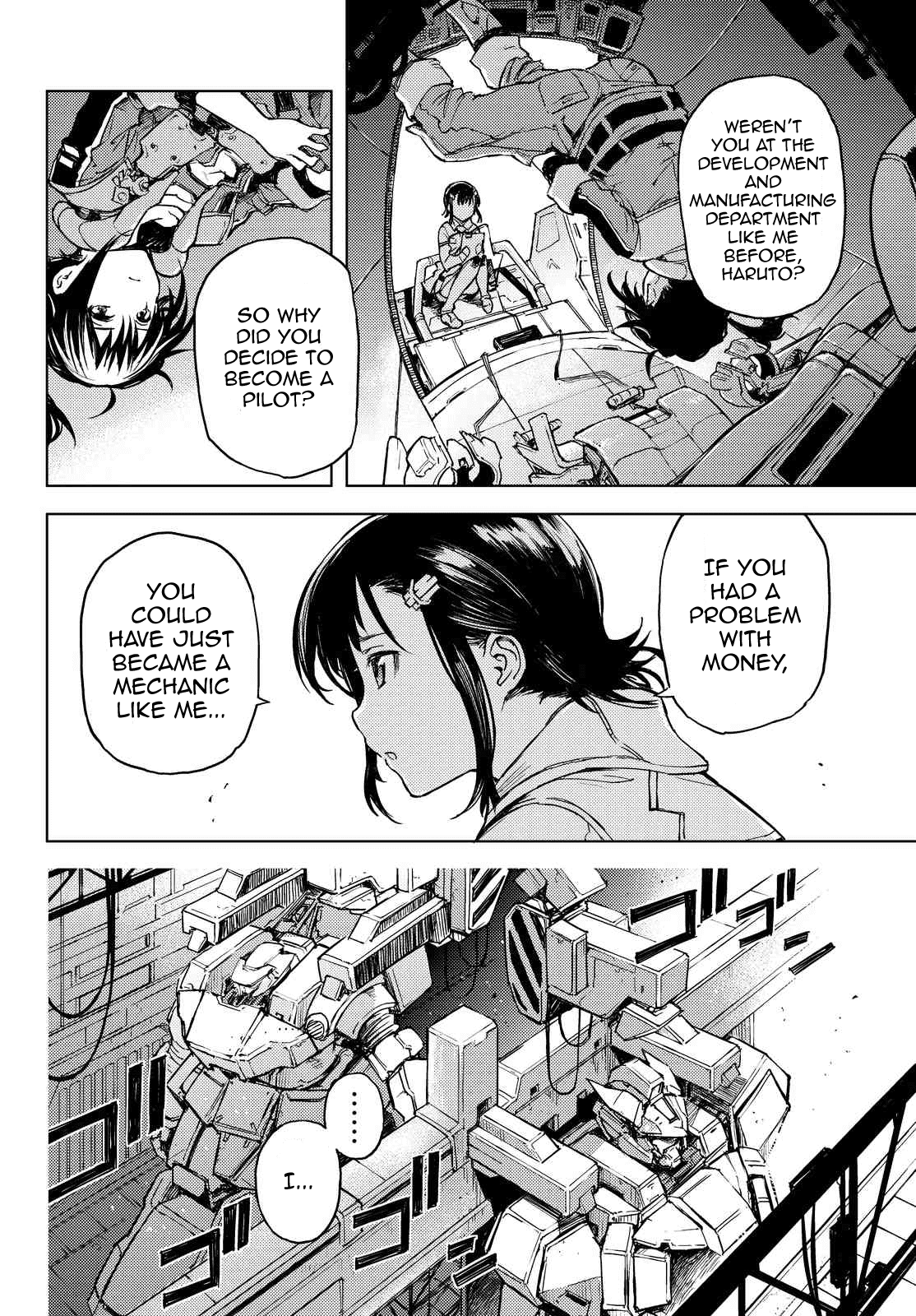 Buster Dress Chapter 1 page 27 - Chapter 1: Second-Earth. Dropping.
