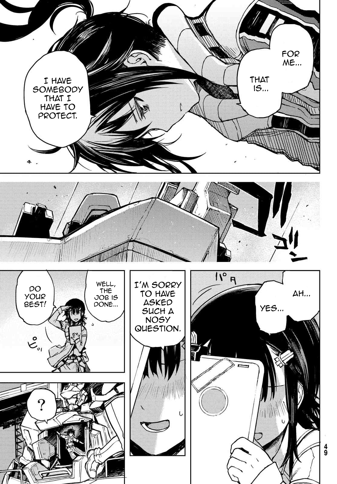 Buster Dress Chapter 1 page 28 - Chapter 1: Second-Earth. Dropping.