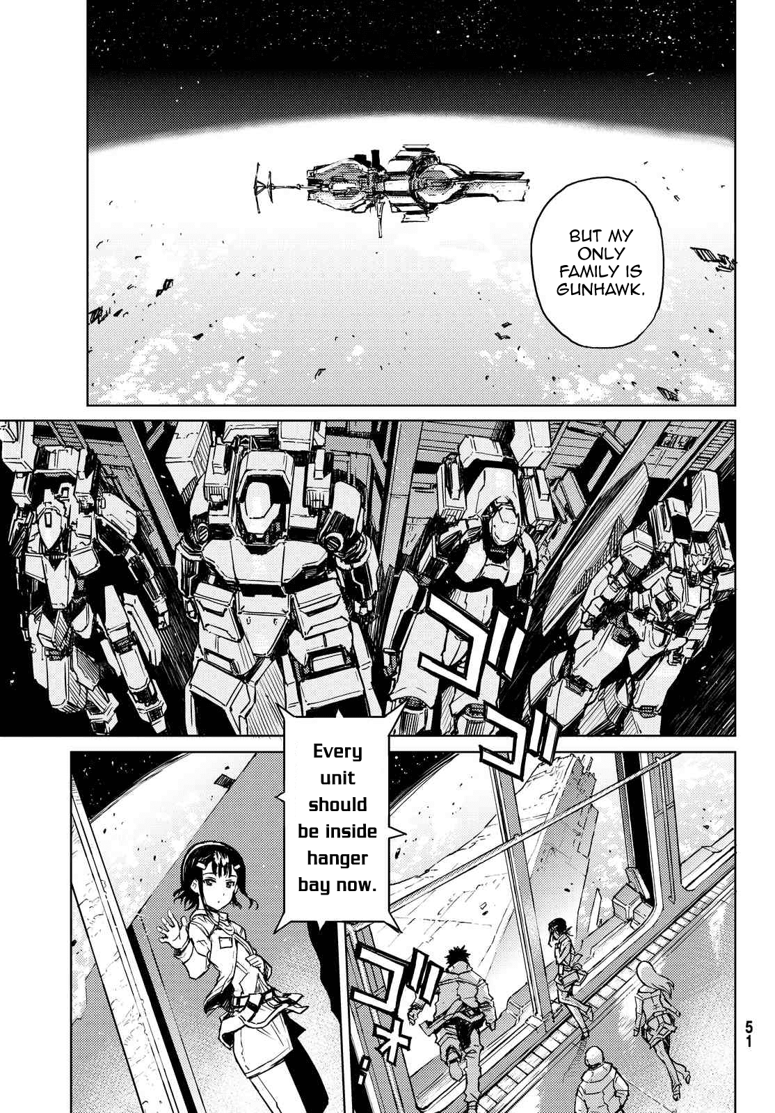 Buster Dress Chapter 1 page 30 - Chapter 1: Second-Earth. Dropping.
