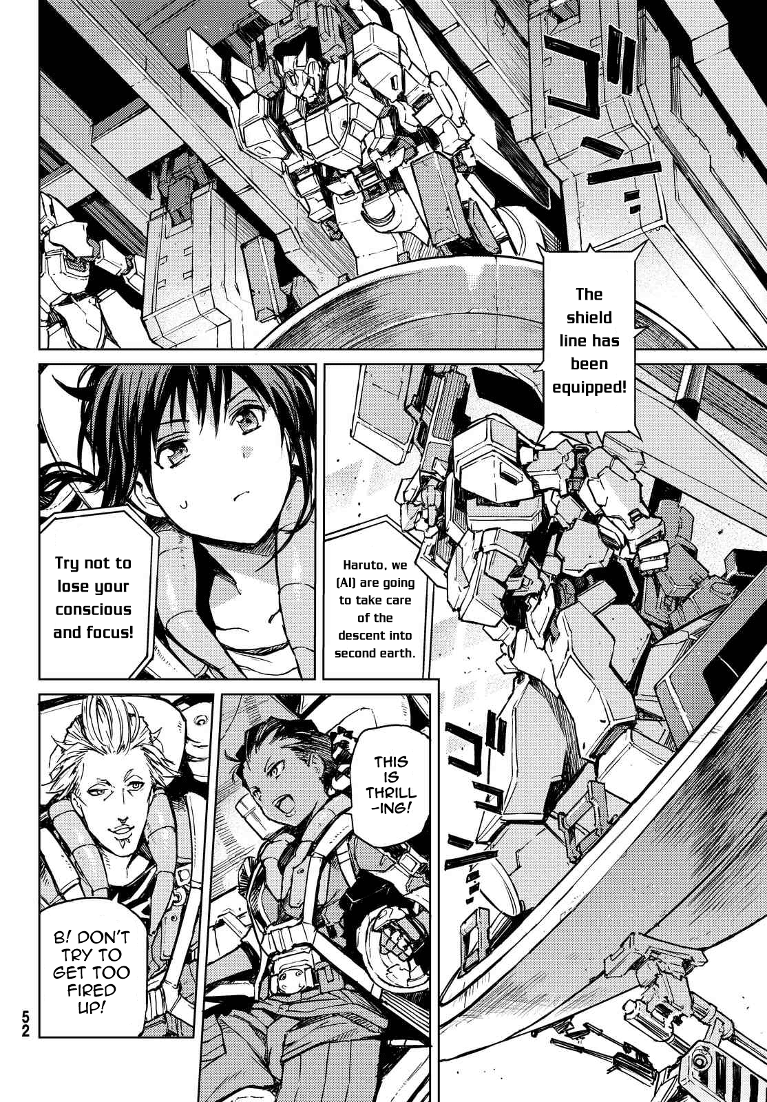 Buster Dress Chapter 1 page 31 - Chapter 1: Second-Earth. Dropping.