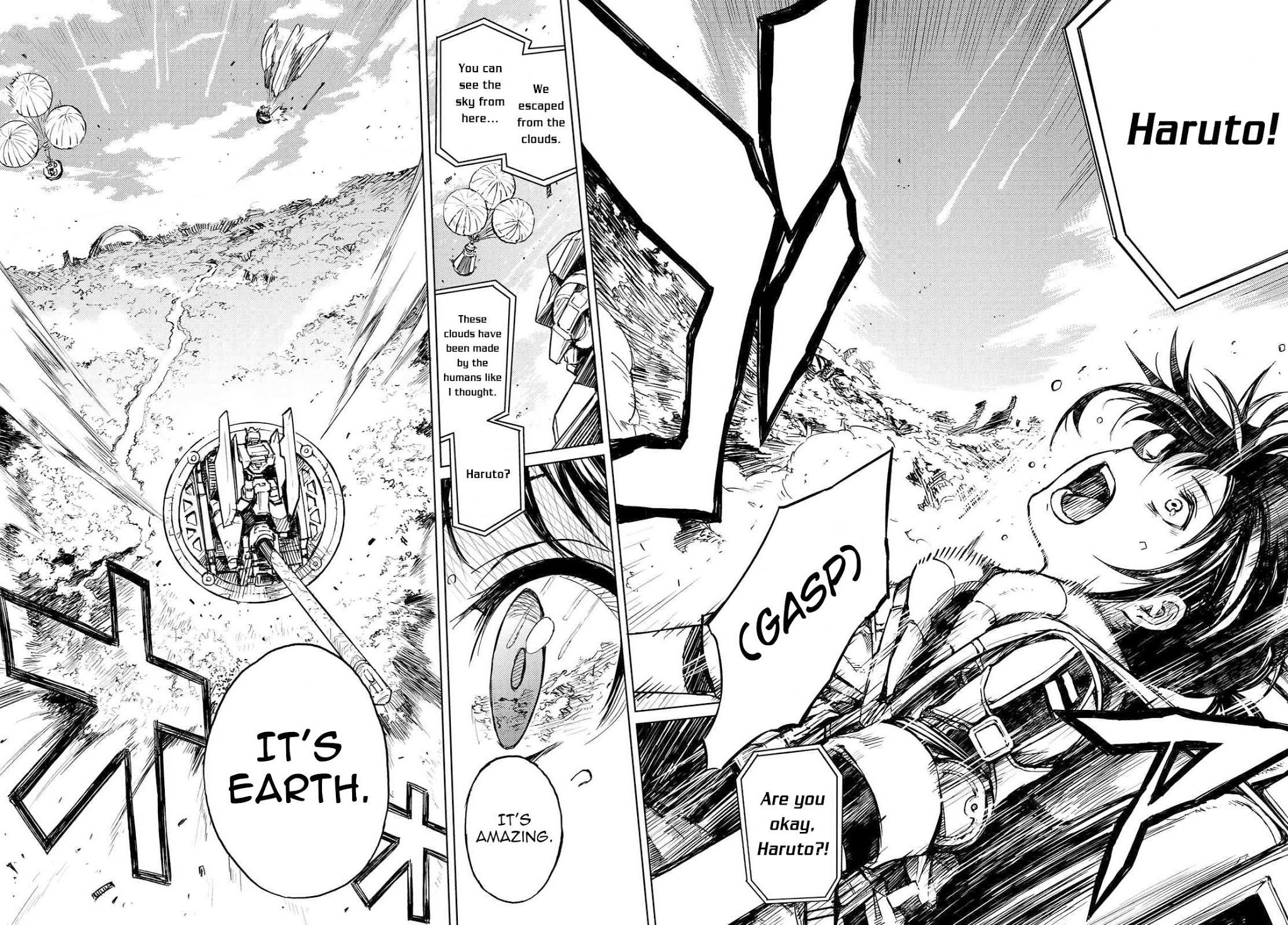 Buster Dress Chapter 1 page 34 - Chapter 1: Second-Earth. Dropping.