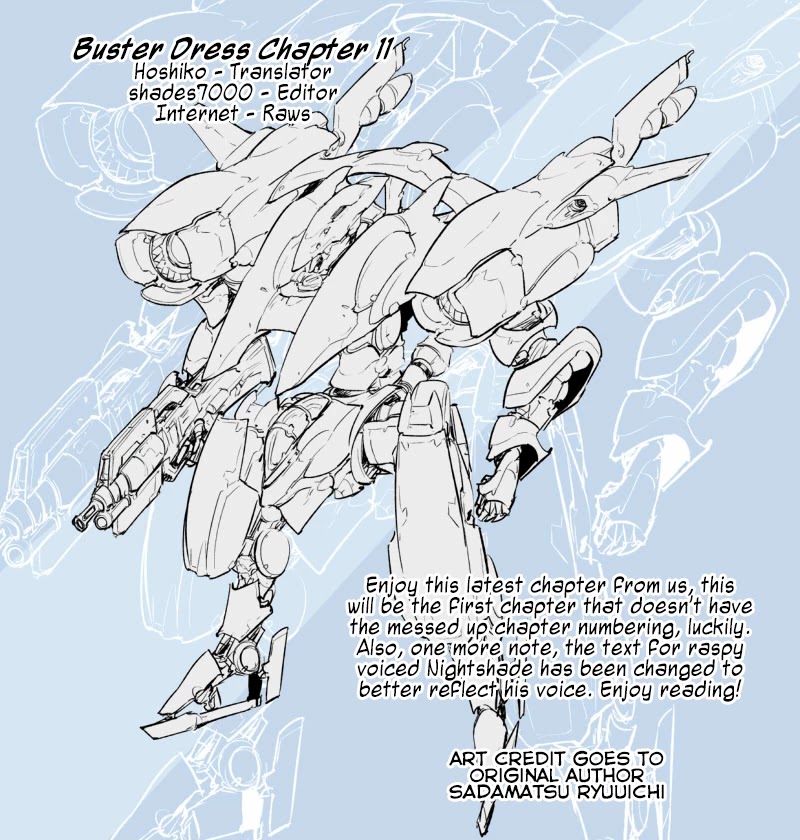 Buster Dress Chapter 11 page 1 - Chapter 11: Counterattack Signal [Beacon]