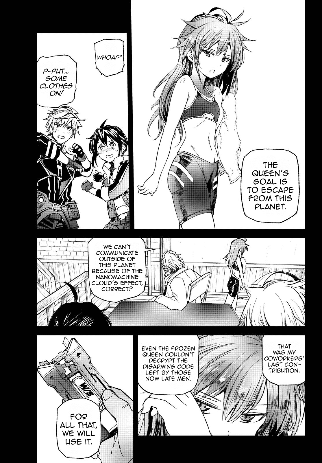 Buster Dress Chapter 11 page 10 - Chapter 11: Counterattack Signal [Beacon]