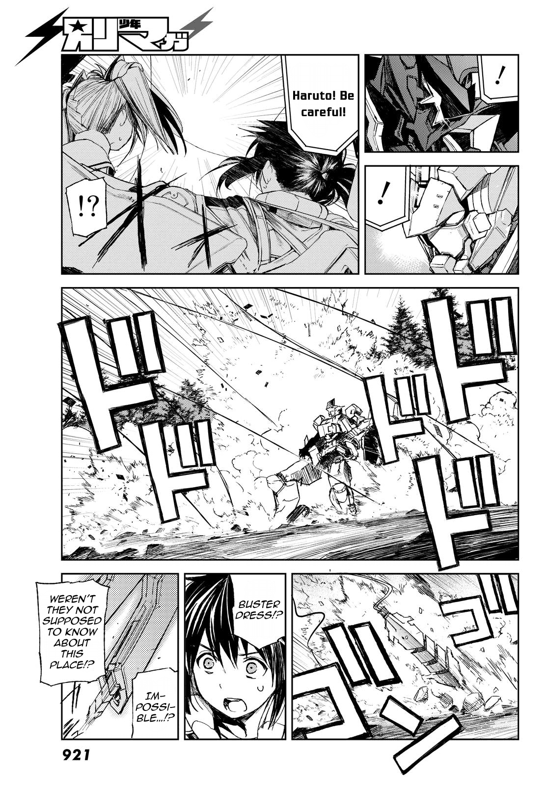 Buster Dress Chapter 11 page 24 - Chapter 11: Counterattack Signal [Beacon]