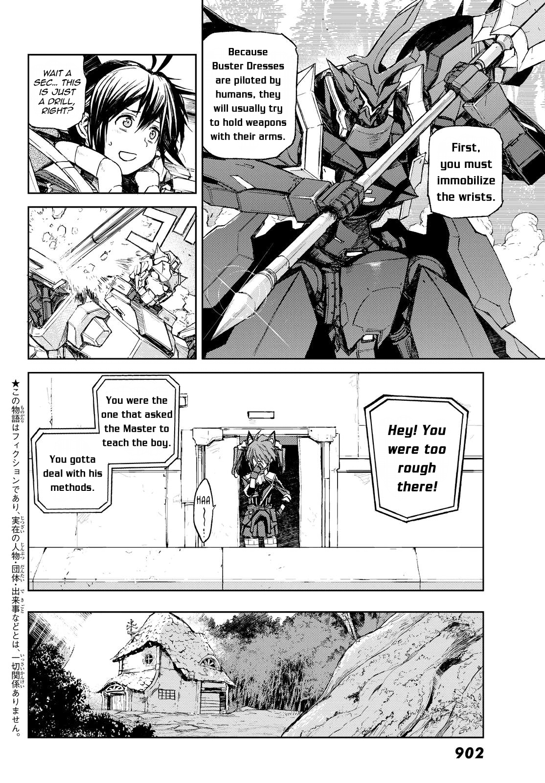 Buster Dress Chapter 11 page 5 - Chapter 11: Counterattack Signal [Beacon]