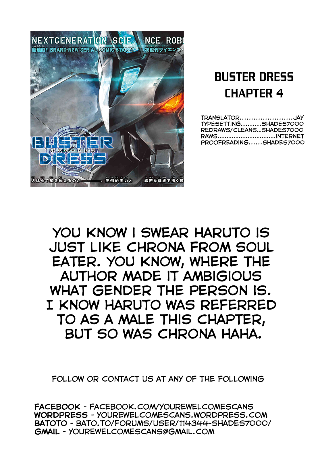 Buster Dress Chapter 4 page 38 - Chapter 4: Regulus.