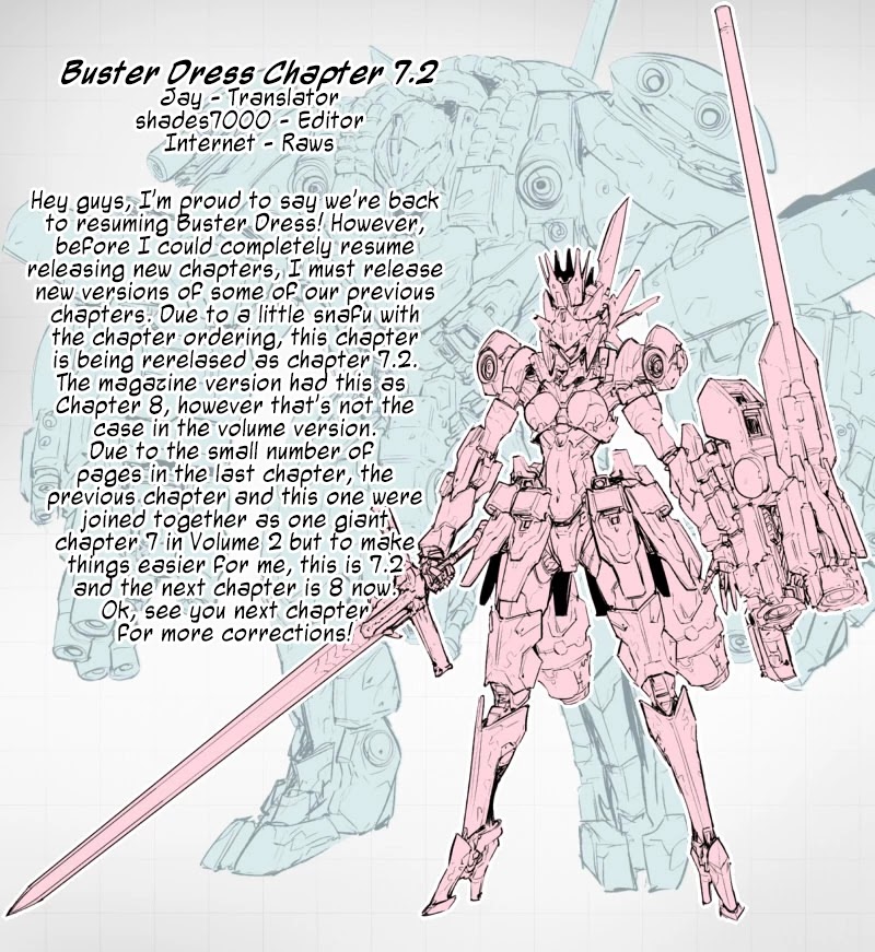 Buster Dress Chapter 7.2 page 1 - Chapter 7.2: The Knights of Death 3.