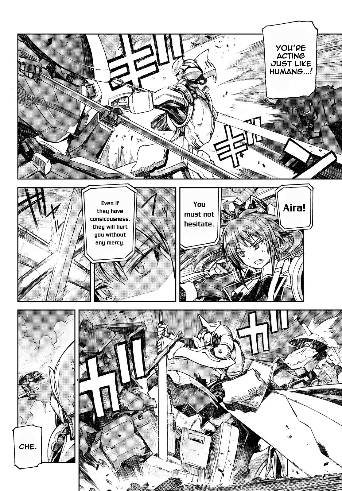 Buster Dress Chapter 7.2 page 12 - Chapter 7.2: The Knights of Death 3.
