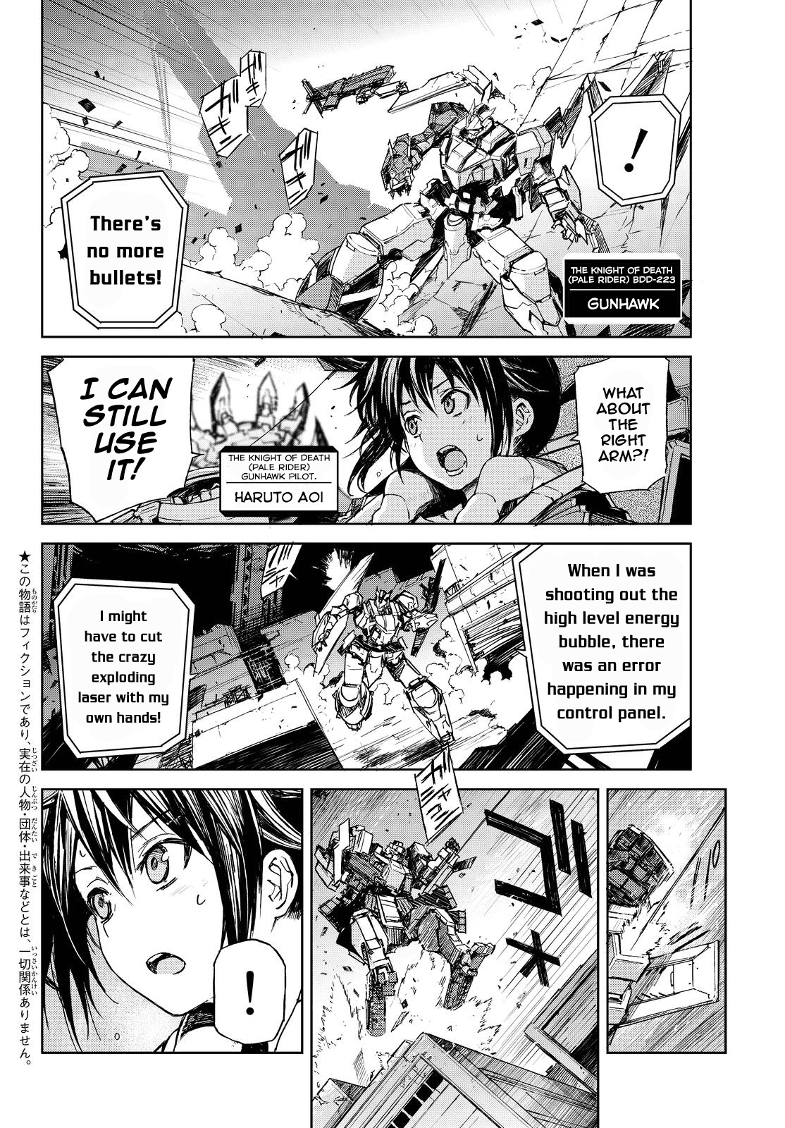 Buster Dress Chapter 7.2 page 5 - Chapter 7.2: The Knights of Death 3.