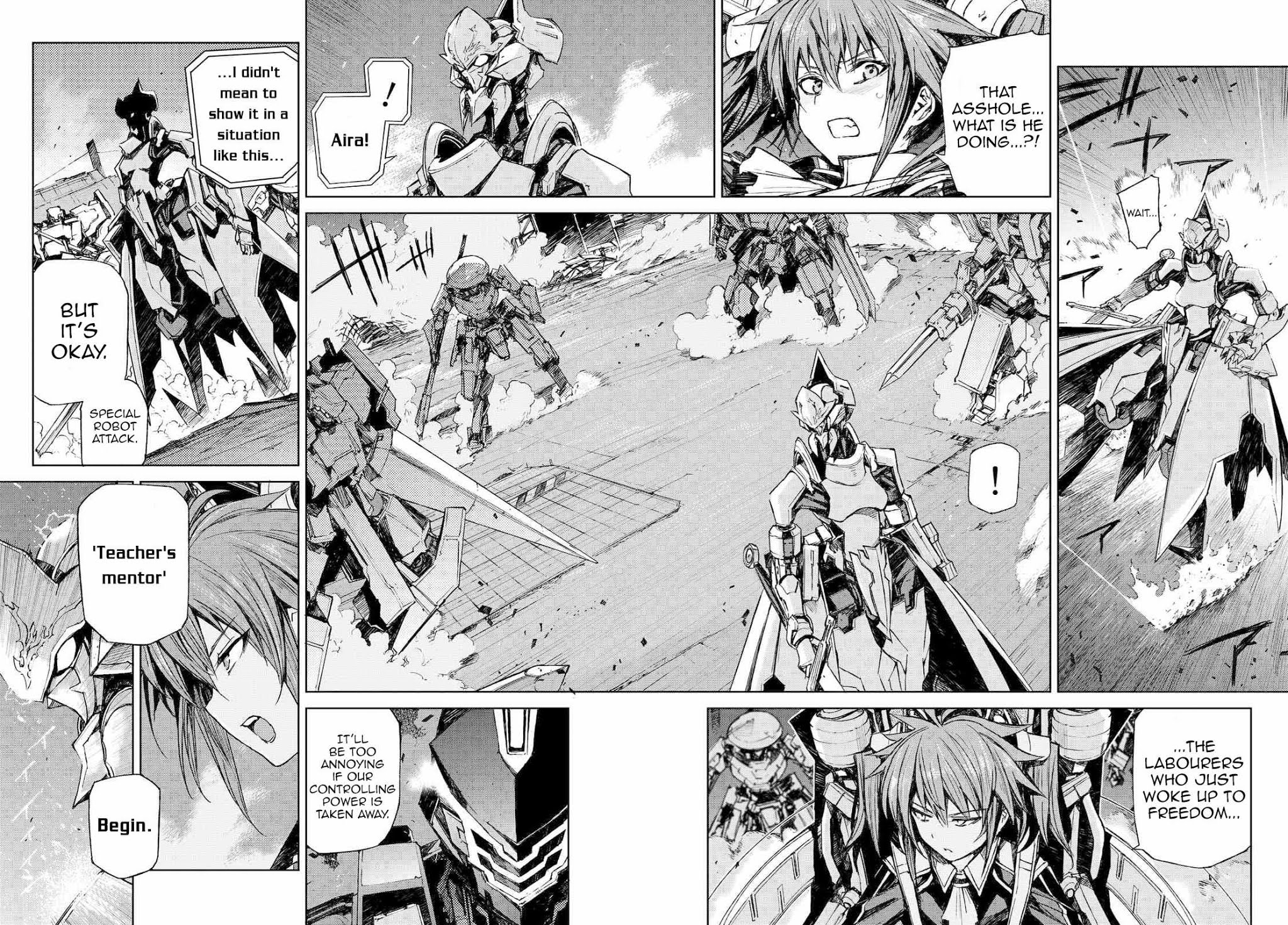Buster Dress Chapter 7 page 10 - Chapter 7: The Knight of Death.