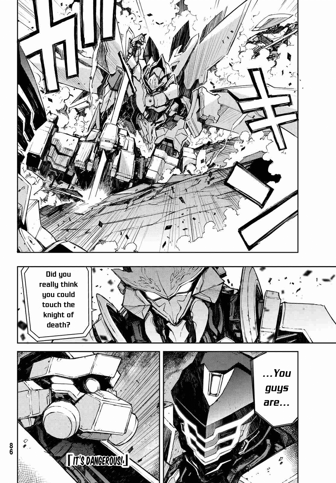 Buster Dress Chapter 7 page 12 - Chapter 7: The Knight of Death.