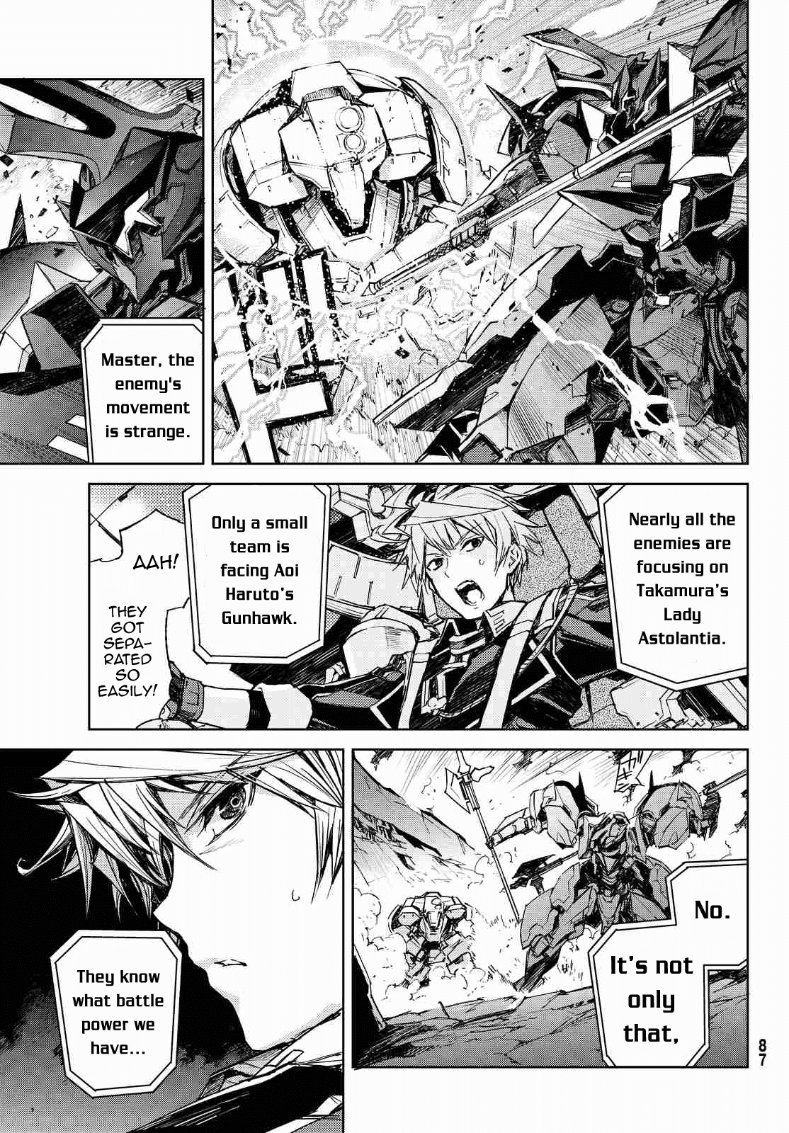 Buster Dress Chapter 7 page 13 - Chapter 7: The Knight of Death.