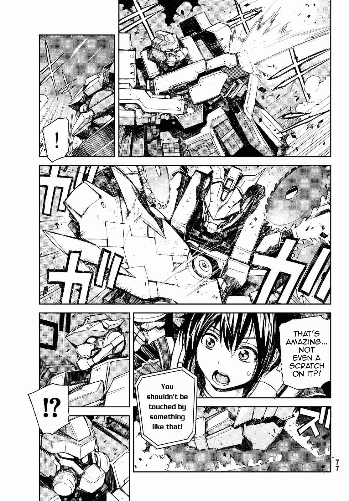 Buster Dress Chapter 7 page 5 - Chapter 7: The Knight of Death.