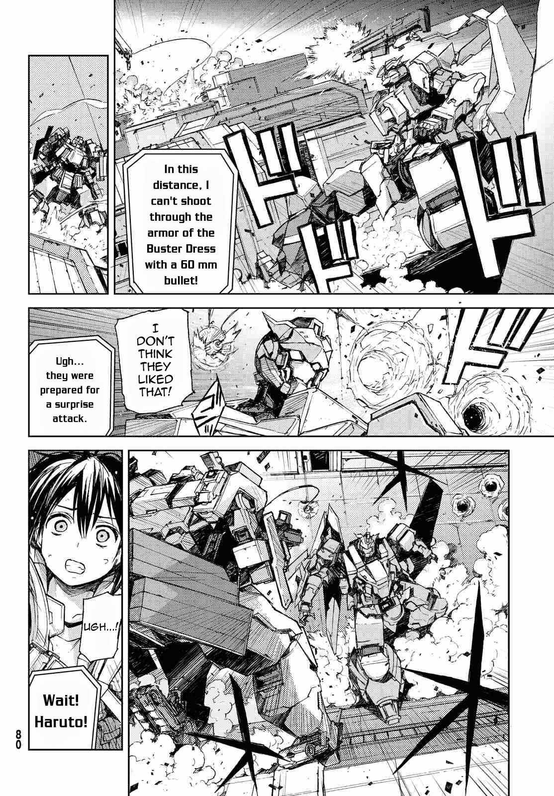 Buster Dress Chapter 7 page 8 - Chapter 7: The Knight of Death.