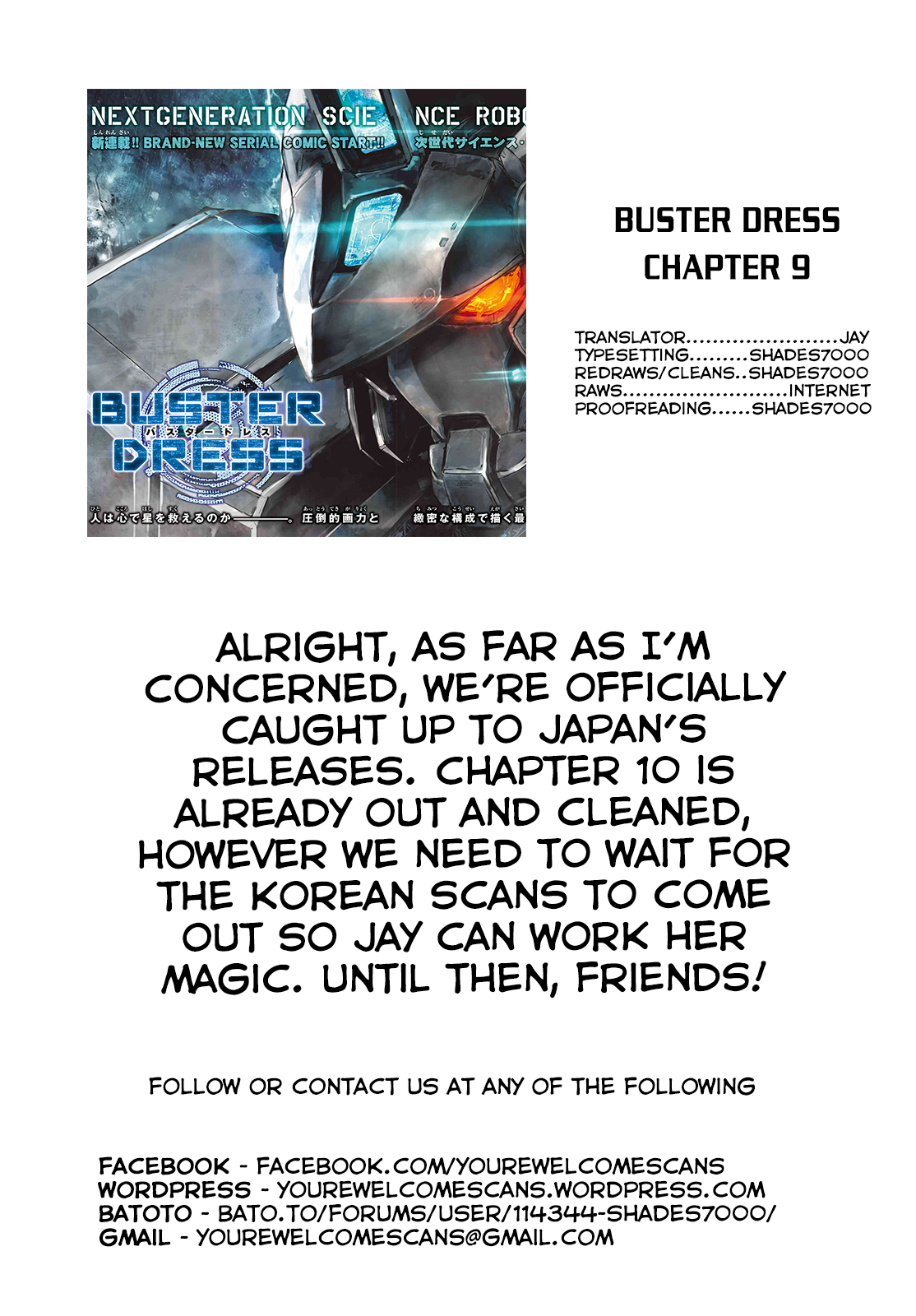 Buster Dress Chapter 8 page 32 - Chapter 8: Snakehead and Catfish.
