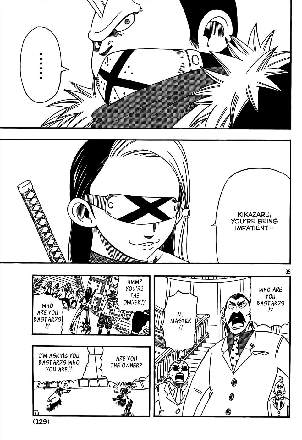 Buster Keel! Chapter 17 page 35 - Chapter 17