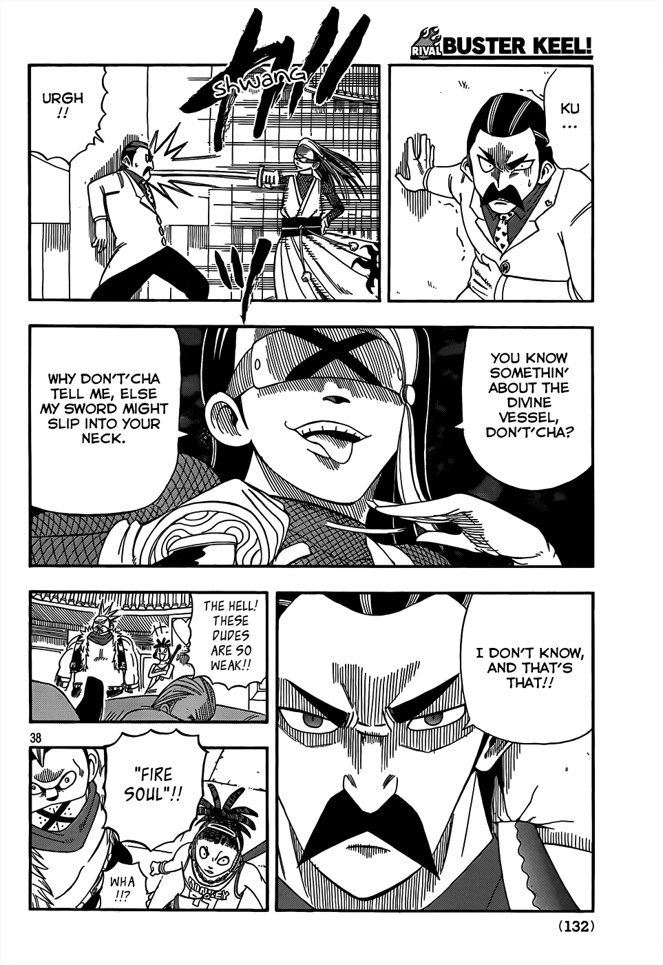 Buster Keel! Chapter 17 page 38 - Chapter 17