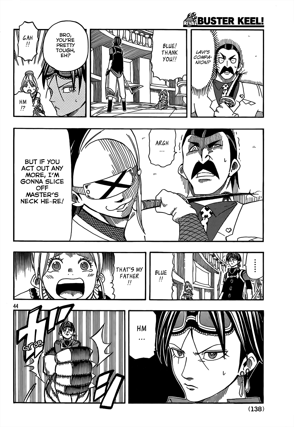Buster Keel! Chapter 17 page 44 - Chapter 17