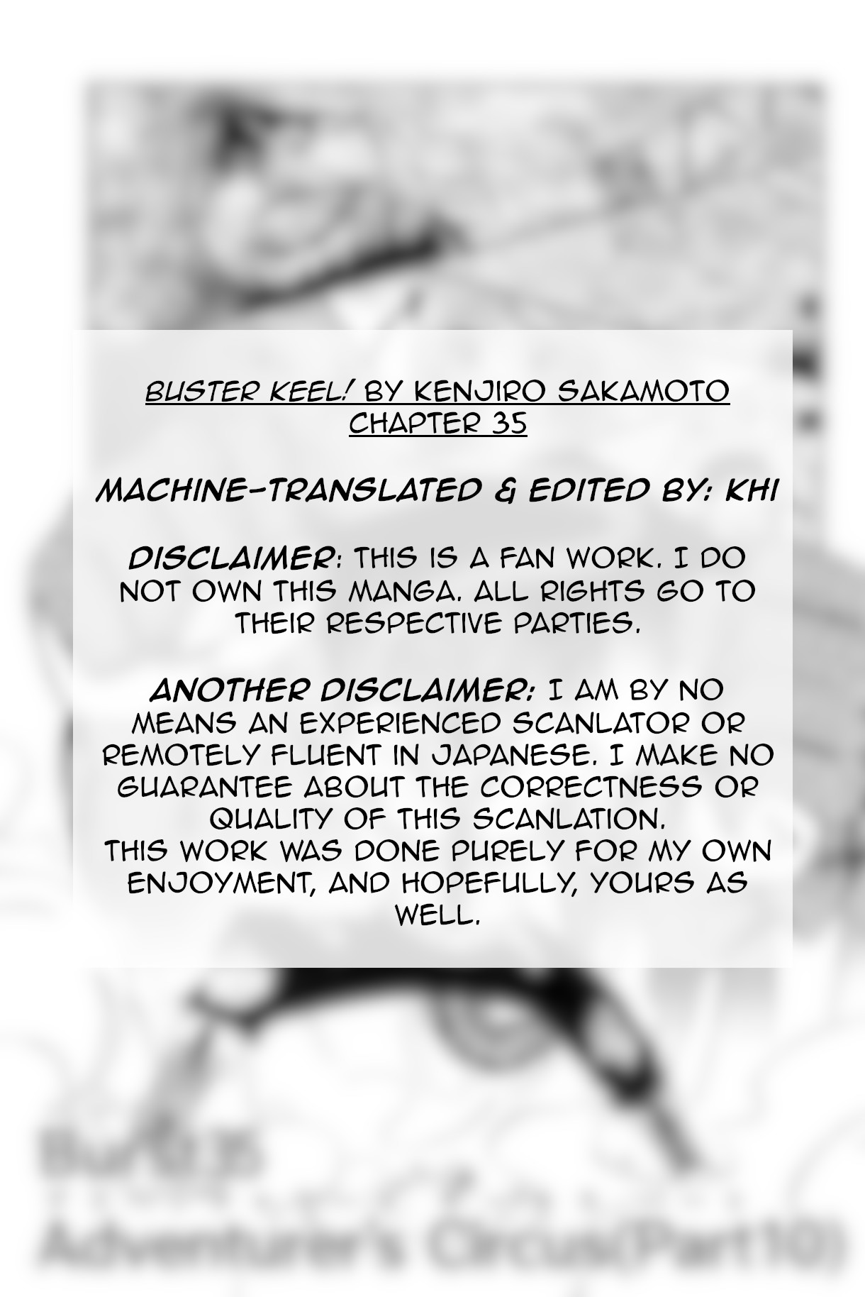 Buster Keel! Chapter 35 page 2 - Chapter 35: Adventurer's Circus (Part 10)