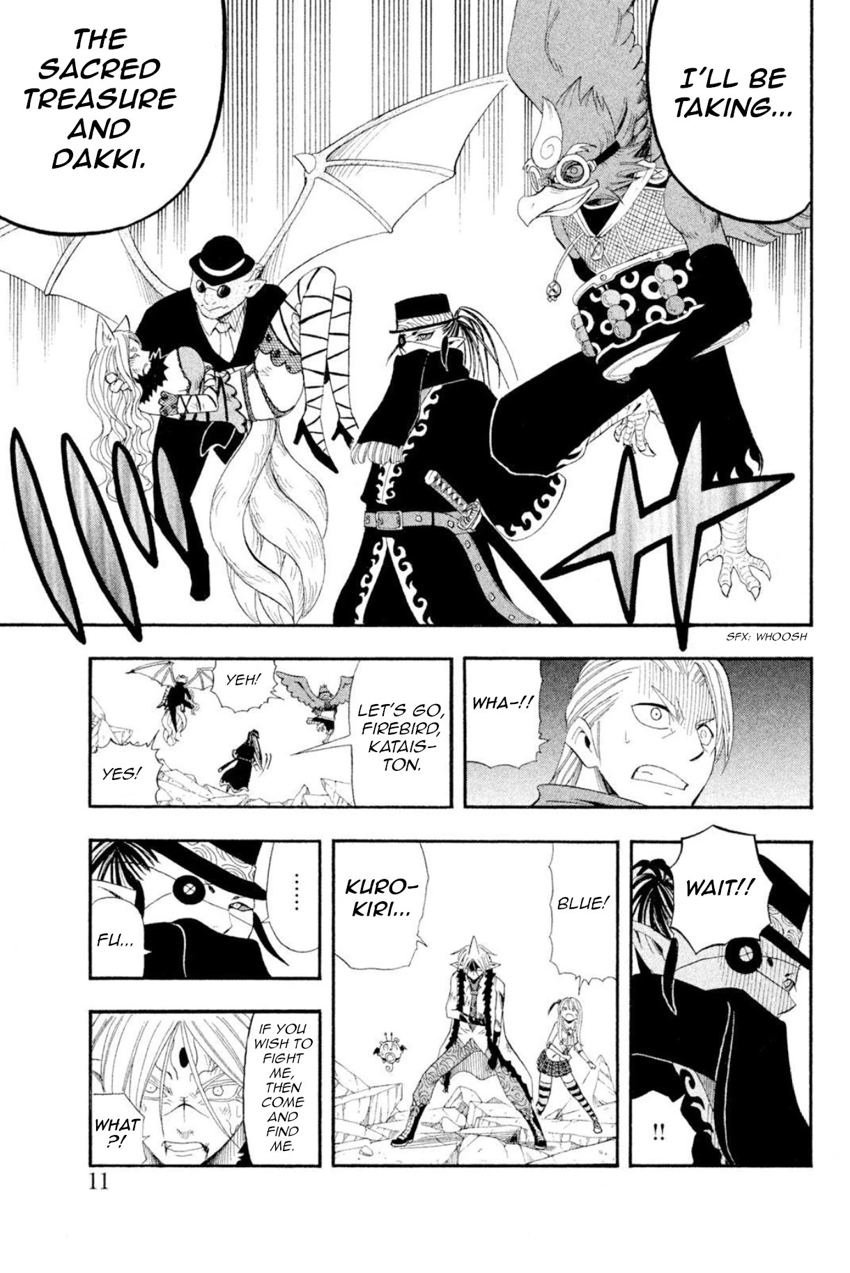 Buster Keel! Chapter 36 page 14 - Chapter 36: Feast of God (Part 1)