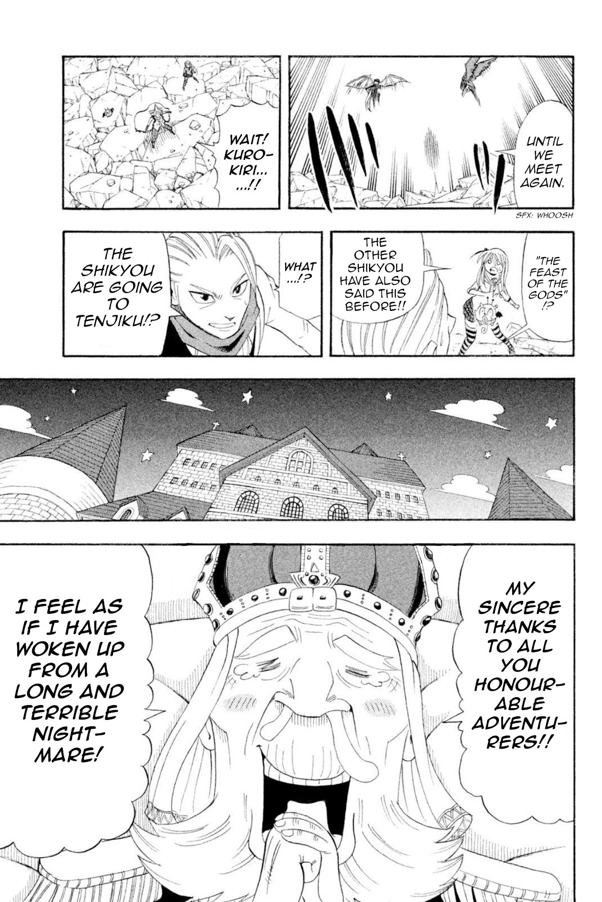 Buster Keel! Chapter 36 page 16 - Chapter 36: Feast of God (Part 1)