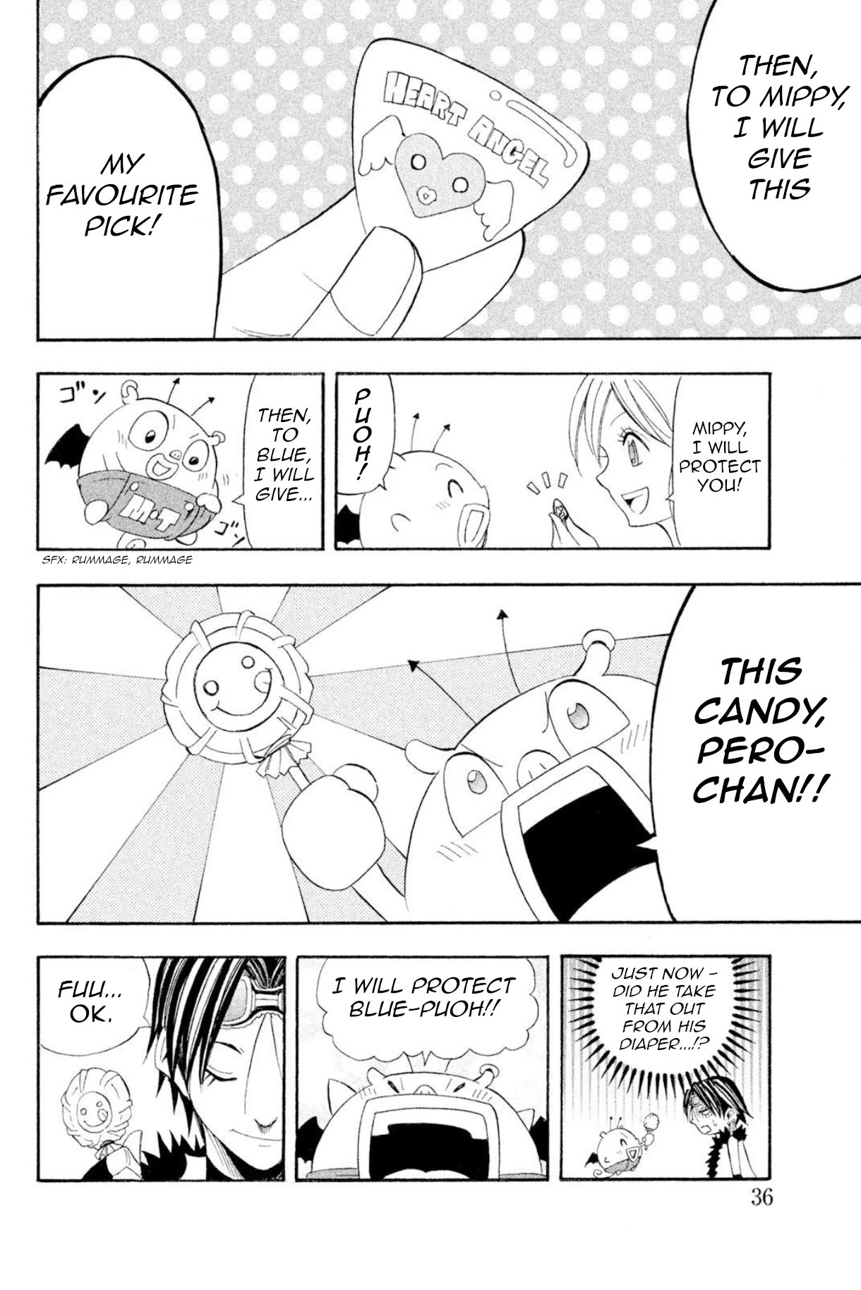 Buster Keel! Chapter 36 page 39 - Chapter 36: Feast of God (Part 1)