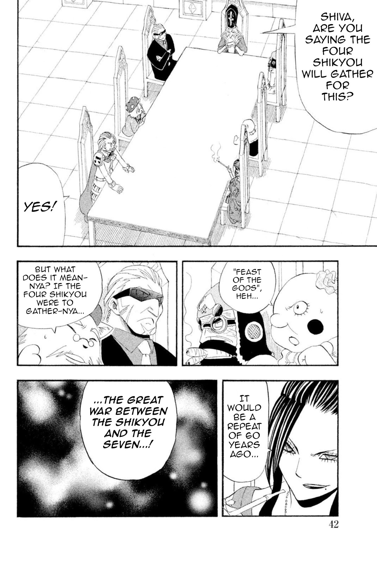 Buster Keel! Chapter 36 page 43 - Chapter 36: Feast of God (Part 1)