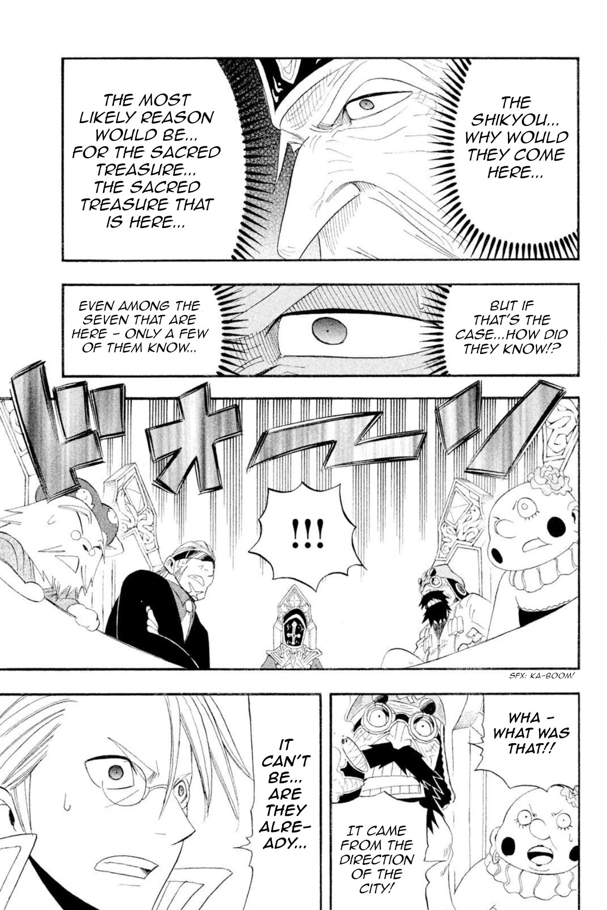 Buster Keel! Chapter 36 page 44 - Chapter 36: Feast of God (Part 1)