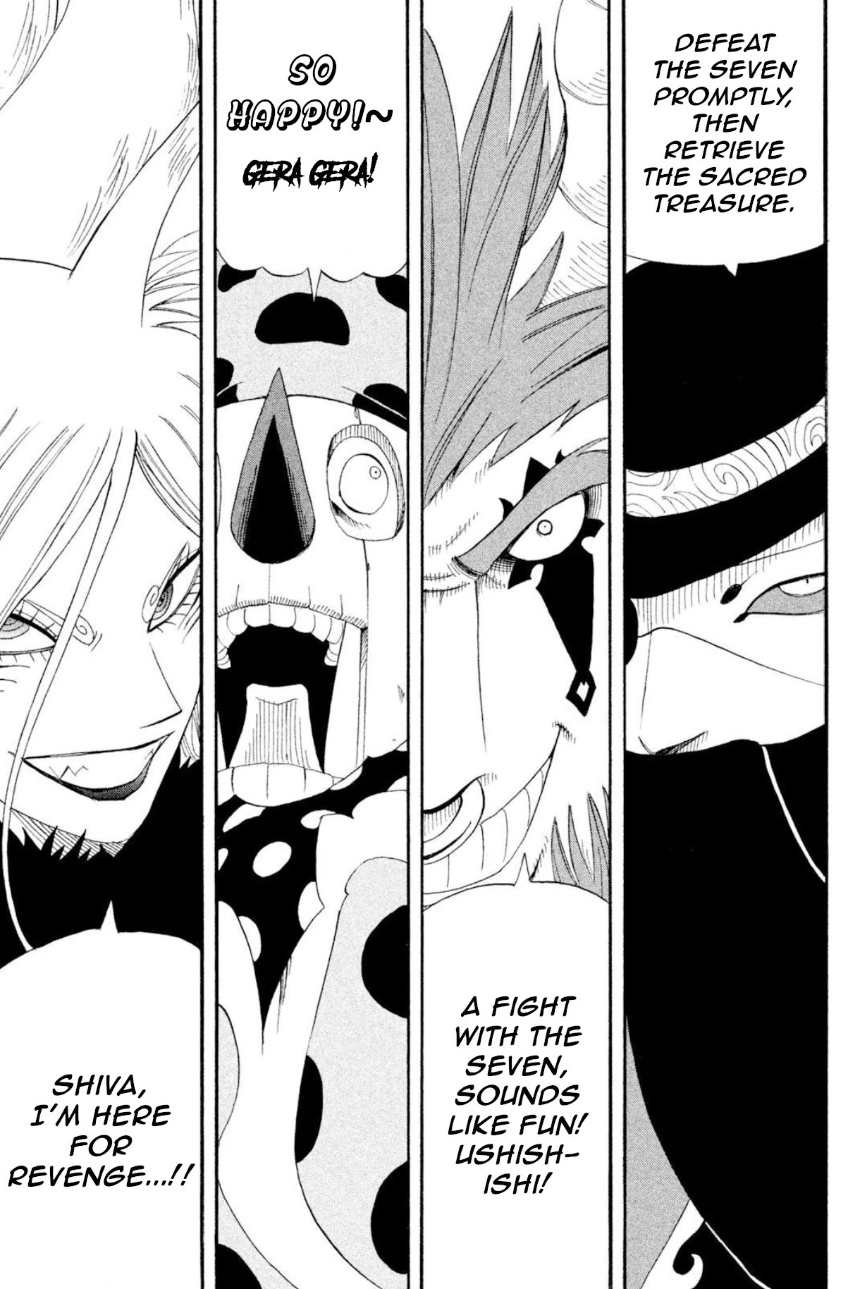 Buster Keel! Chapter 36 page 46 - Chapter 36: Feast of God (Part 1)